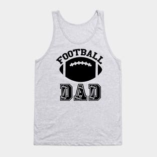 football 3_Football dad black Tank Top